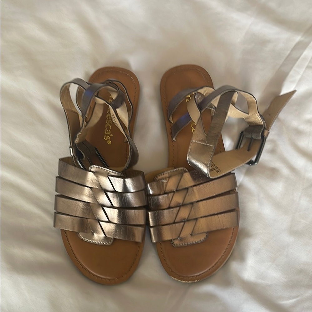 SAS Metallic Sandals - Picture 8 of 14